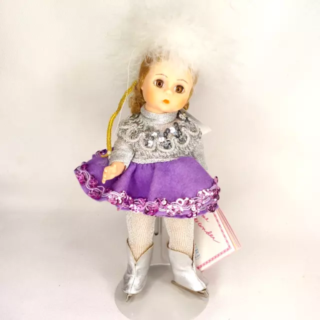 Madame Alexander 8 inch Ice Skater #303 Doll in Original Box Vintage Made in USA