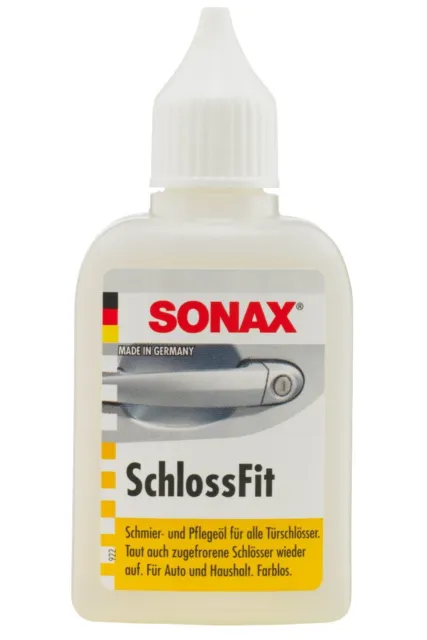 Sonax Schloss-Fit Öl-Spray Pflege-Öl Schmieröl Tür-Schloss Schloss-Öl Enteiser