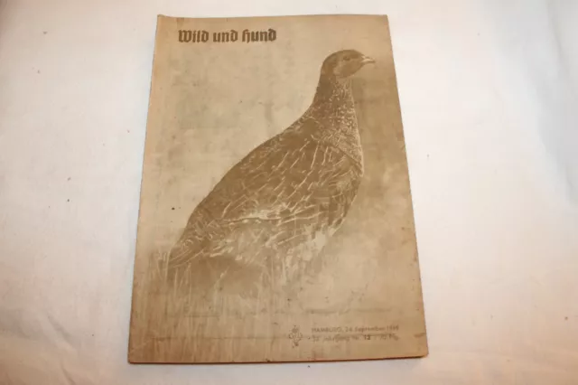 WILD UND HUND 1949-HEFT Nr-12