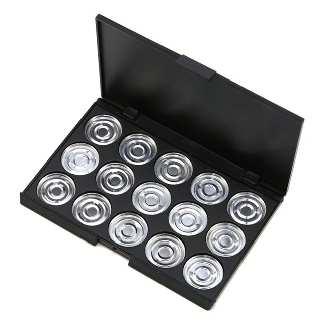 15 HOLES EMPTY Cosmetic Case Eyeshadow Palette Makeup Travel £5.99