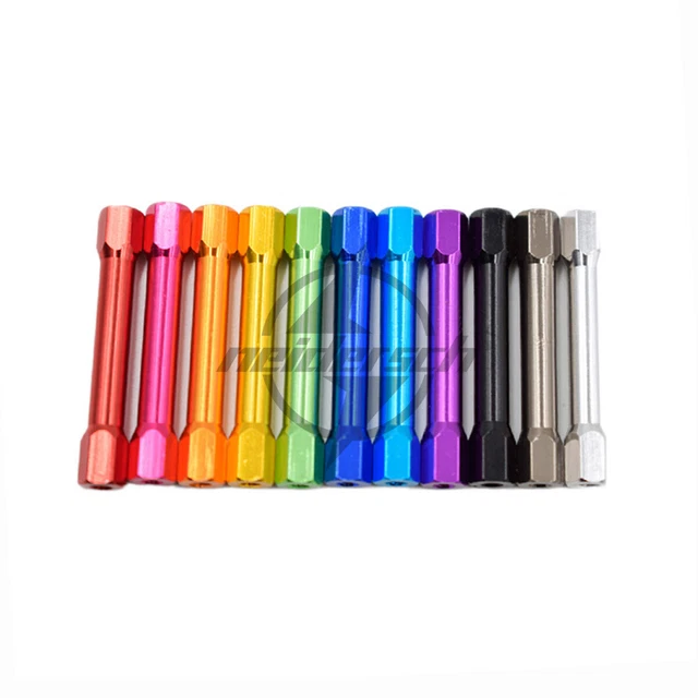 1PC M3 Multi Color Aluminum Alloy Hex Aluminum Standoff Spacer Column 25~45mm