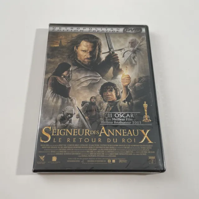 DVD Le Seigneur des Anneaux - Le Retour du Roi Edition Prestige FRA Neuf
