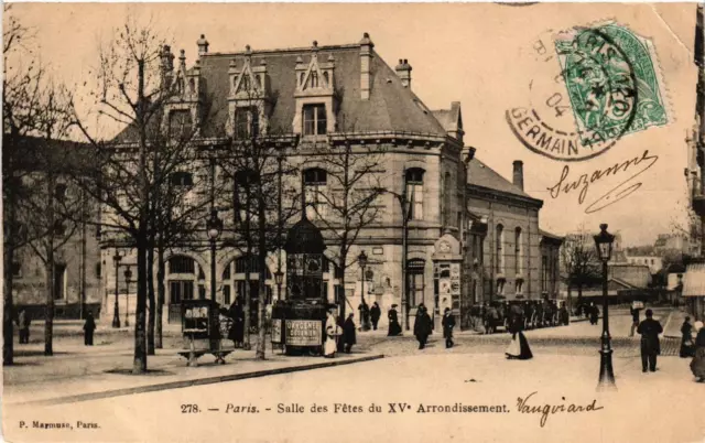 CPA PARIS (15e) Salle des Fetes du XV Arr. (536827)