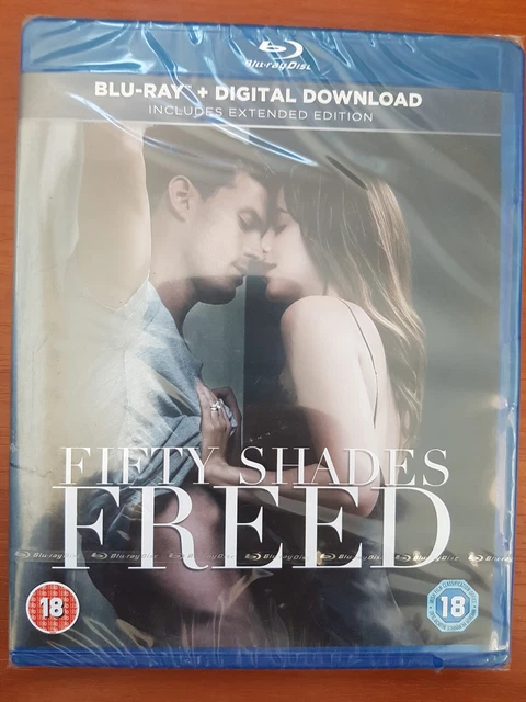 FIFTY SHADES FREED Blu Ray New Sealed Region B Extended, 50