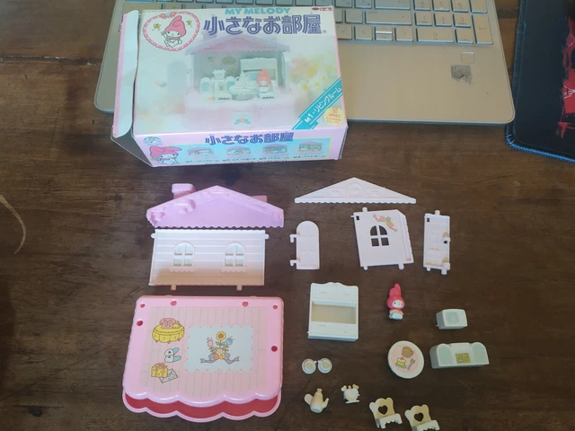 My Melody Little Room Ceppiratti Vintage Toy Completo Ottimo Sanrio M1 Sala Te'