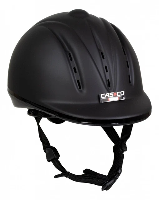Reithelm Youngster Casco schwarz matt verschiedene Größen