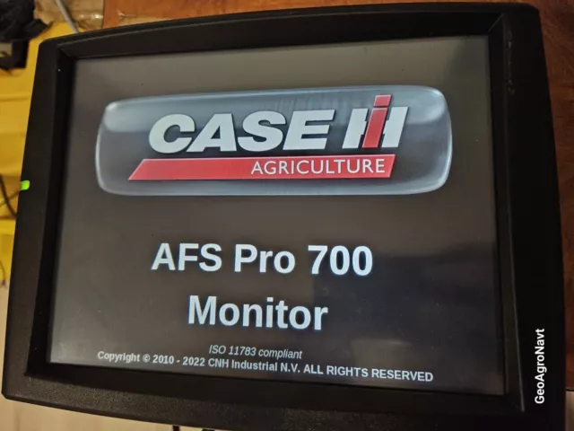 Phone holder Case IH AFS 700 PRO Screen Combine Tractor Easy No Drilling  [P1]
