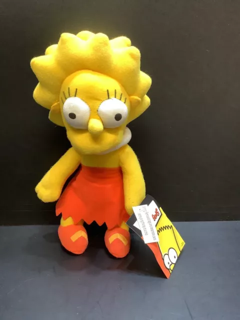 The Simpsons Plush Soft Toy Lisa Simpsons 10 Inch 2005 Collectable Matt Groening