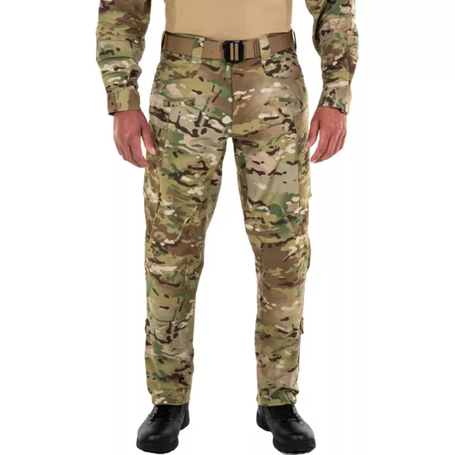 First Tactical Mens Black Defender Pants - Military Outdoors Hiking Trousers