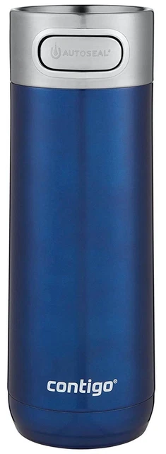 Contigo Luxe Stainless Steel Travel Mug, 16 oz - Monaco Blue