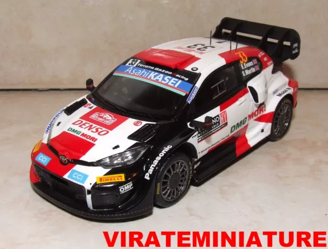 News Toyota Yaris Hy Wrc 21°Rallye Monte Carlo 2022 Elfyn Evans Spark S6691