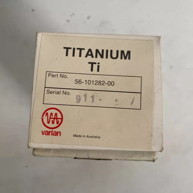 Varian SpectrAA hollow cathode lamp Titanium Ti 56-101282-00 - Neon Filler Gas