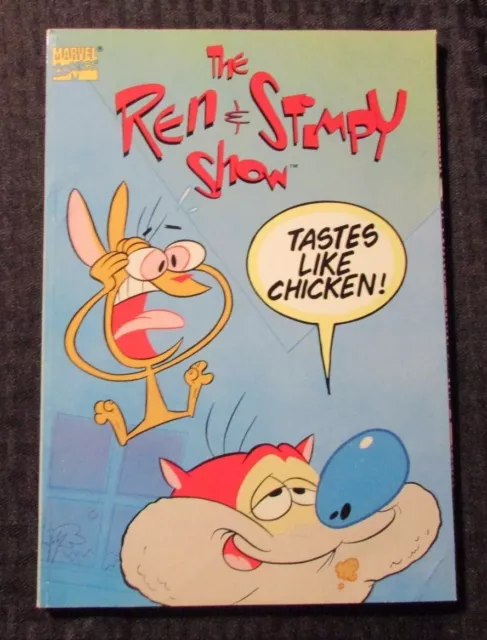 1993 THE REN & STIMPY SHOW Tastes Like Chicken SC FVF 7.0 1st Printing