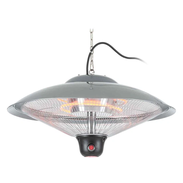 B-Ware - Deckenheizstrahler Heizlampe Heizpilz Terrasse Garten Heizung