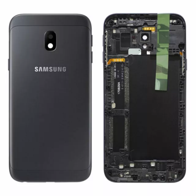 Samsung GH82-14891A Akkudeckel Deckel für Galaxy J3 J330F 2017 Schwarz Gehäuse