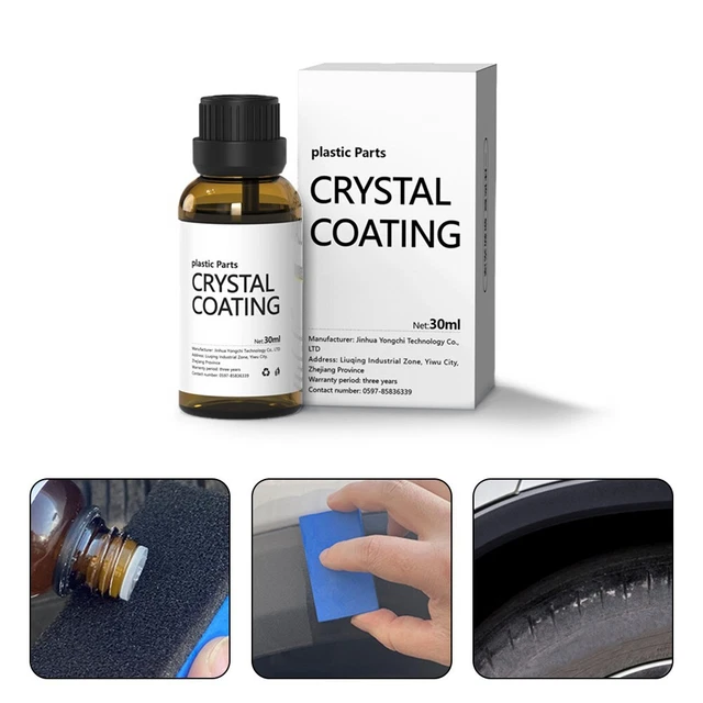 PLASTIC-PARTS CRYSTAL COATING Long-Duration Repair Refurbishment