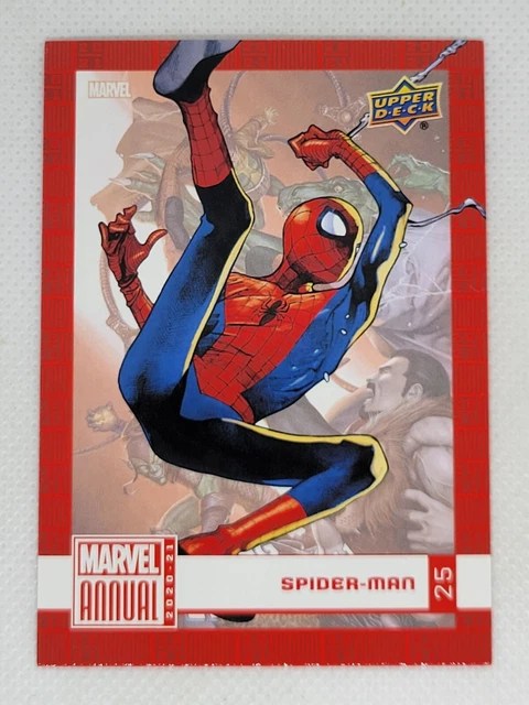 2020-21 Upper Deck Marvel Annual Base Cards + Variant Tiers - You Pick!