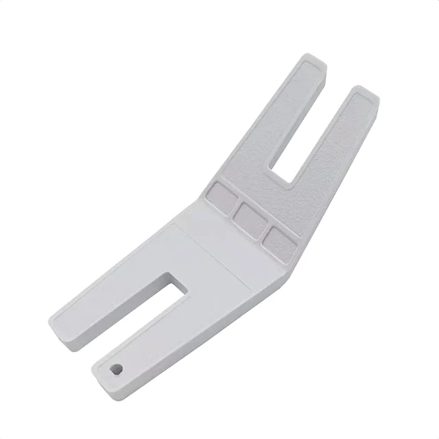 Pie prensador de caña con botones de placa de separación para todas las máquinas de coser Husqvarna Viking