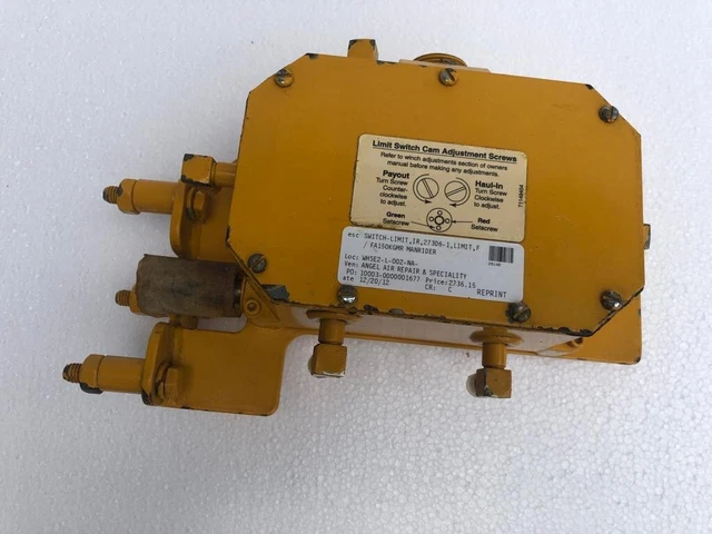 INGERSOLL RAND 27306-1 Limite con Interruttore Per FA150KGMR Uomo Rider Argano