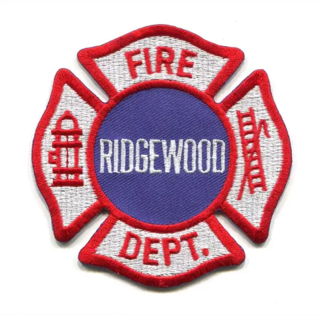 Ridgewood Fire Department Patch New Jersey NJ v2
