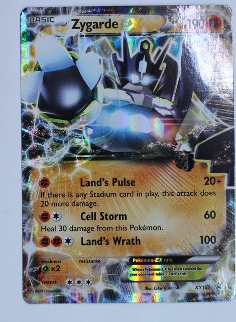 Pokemon Card - Zygarde EX - XY151 - Promo