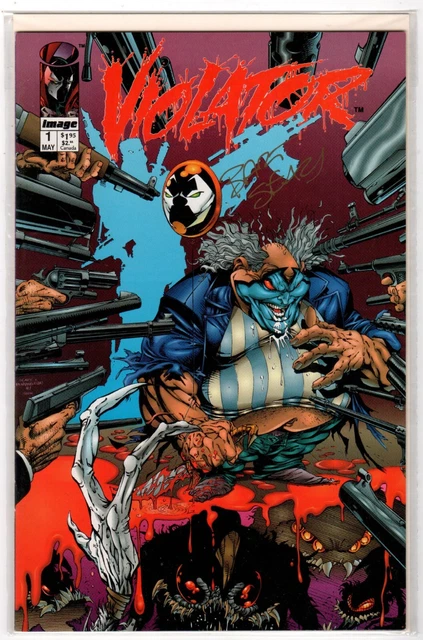 Violator #1 Spawn (May 1994, Image) signed by BART SEARS