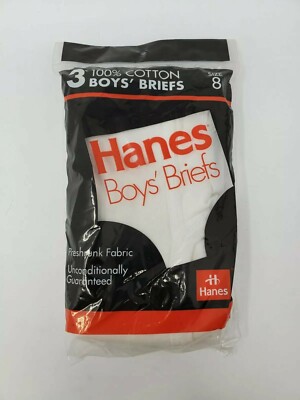 hanes size 8