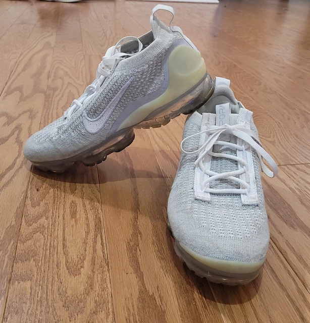 Nike Air VaporMax Flyknit White Pure Platinum