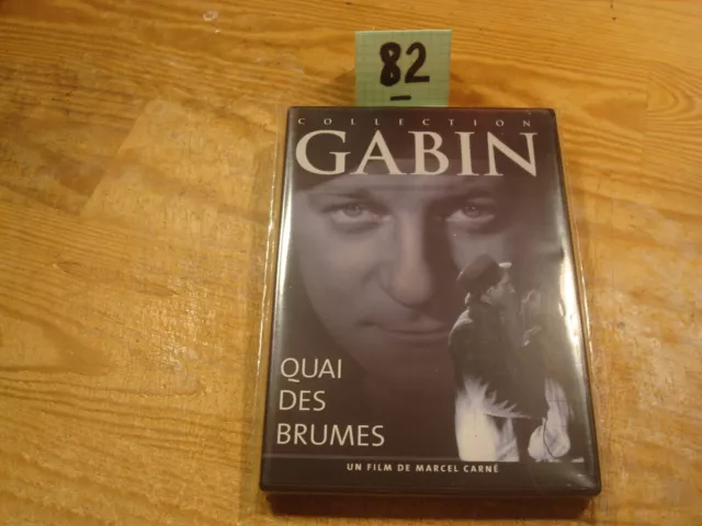 DVD "QUAI DES BRUMES" Jean GABIN, Michele MORGAN, Michel SIMON / de Marcel CARNE