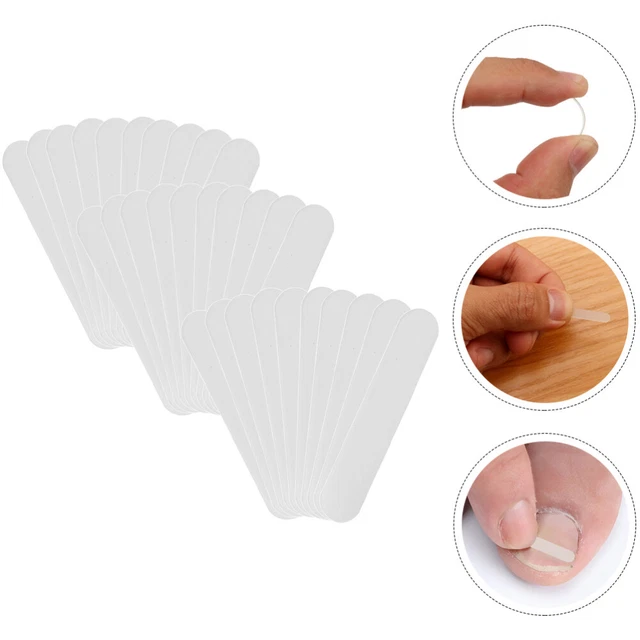 30 piezas correctores profesionales de uñas de los pies correctores de uñas de los pies domésticos uñas reutilizables
