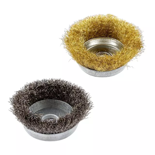 Polissage de brosse de tasse de roue de fil de meuleuse d'angle pour la