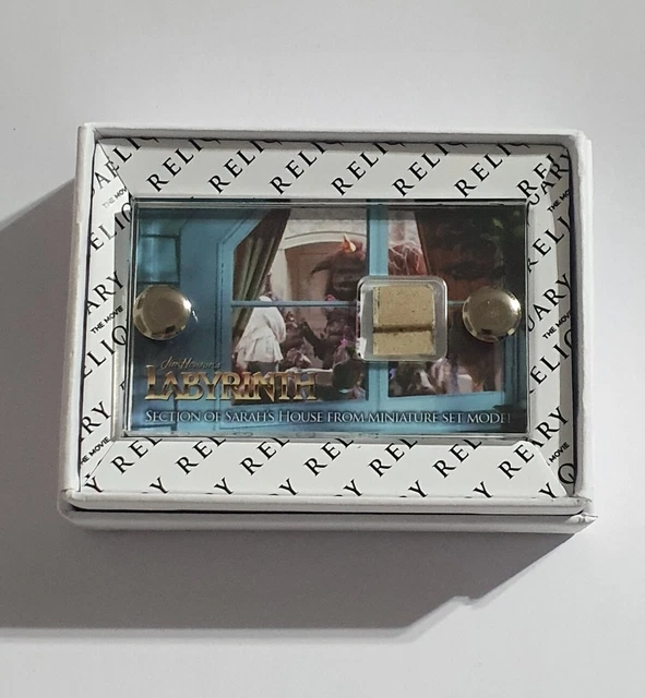 LABYRINTH 1986 PRODUCTION Movie Prop Sarah's house piece mini display ...