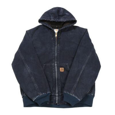 CARHARTT Active Jacket trapunta con foderamediaLavoro Cappotto tela delle faccende domestiche vintage 