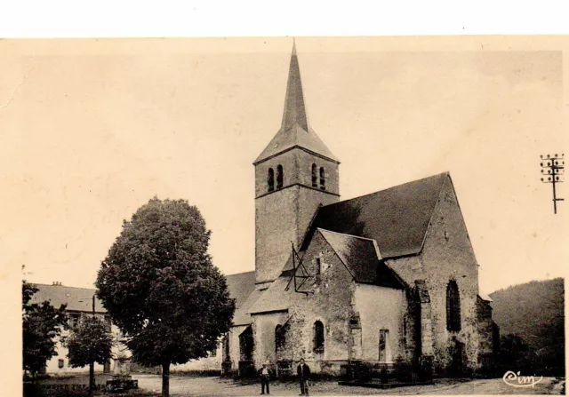 CPA de CORANCY (58 Nièvre), l'Eglise, années 1930