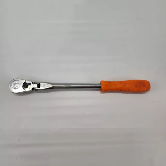 Matco Tools 3/8" Drive Br12Ftm Orange Hard Handle Index Flex Head Ratchet