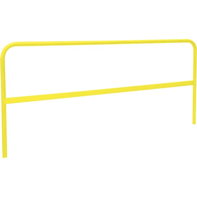 RoofZone Universal Guardrail- Yellow 7 1/2ftL x 42inH Model# 70759