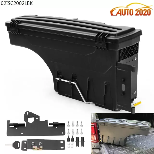 Truck Bed Storage Box Toolbox Driver Left Side Fit For  Toyota Tacoma 2005-20