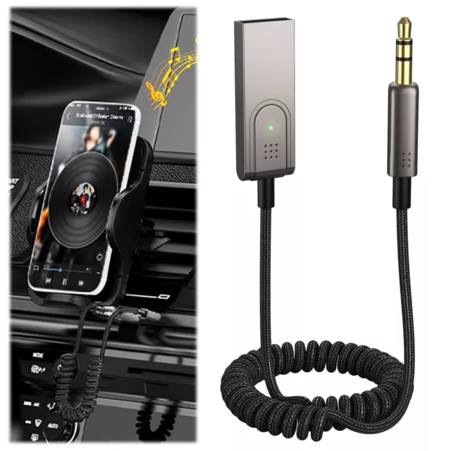 Bluetooth Receiver Portable Compatible Low Power Consumption Stable Versatile