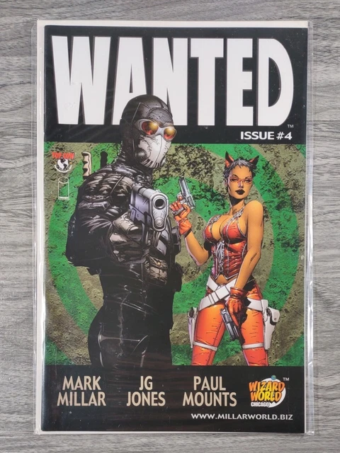 Wanted (Image) #4B Top Cow Image | Wizard World Chicago Edition - Limited Rare