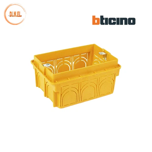 BTICINO 503E Scatola Da Incasso In Resina - 3 Moduli Per Serie Civile Universale - Per Installazioni Elettriche - Foto 6