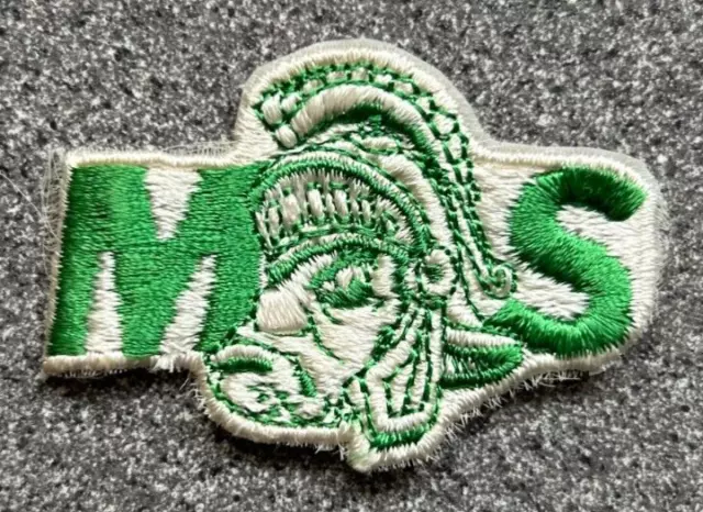 1970'S Era Michigan Staat Spartans NCAA College Vintage 2.25 " Team Logo