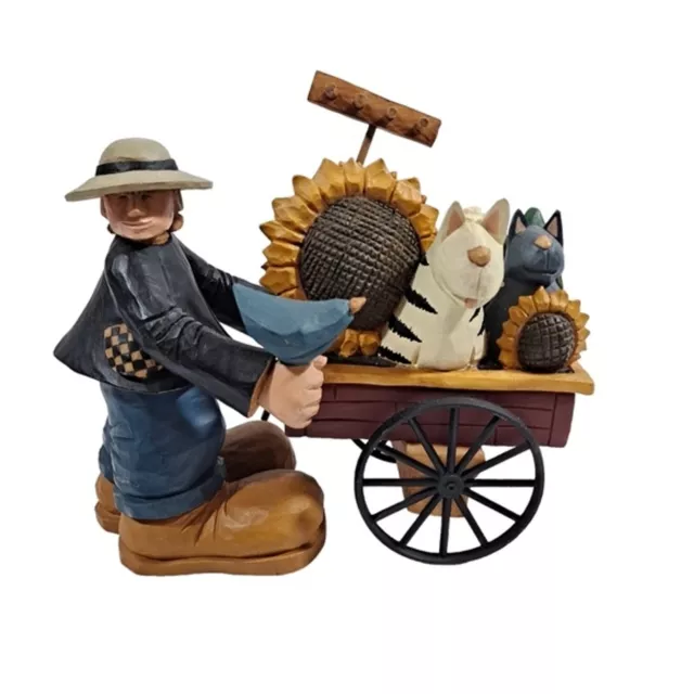 Vintage Farmer's Market By Williraye Studio Figurine Market Bound 2003