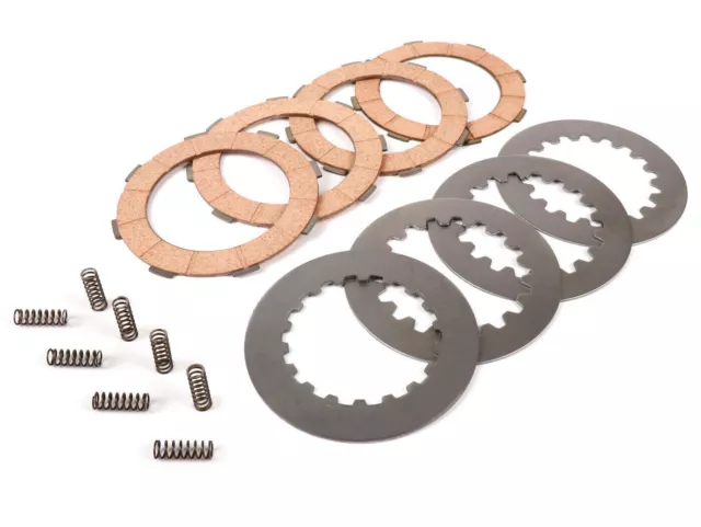 Vespa Clutch Plate Set Corks, Steels & Springs PX 125 - 200 Cosa Italian Newfren