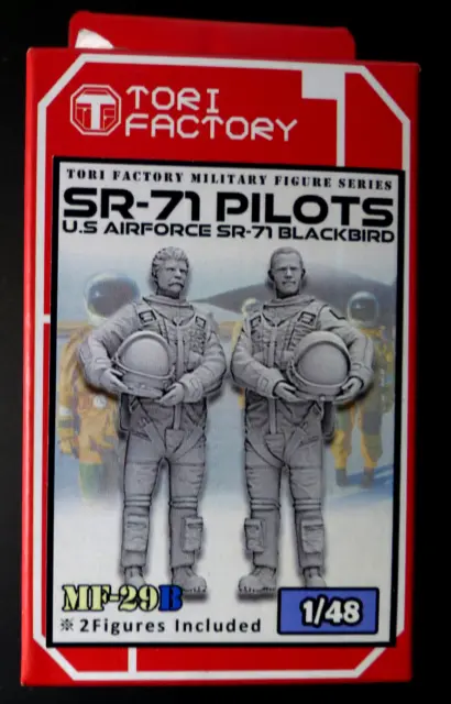 Tori Factory MF-29B - 1:48 SR-71 Pilots  (2 Figuren) 3D gedruckt