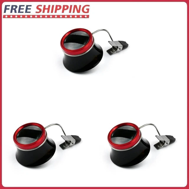 Watchmakers 10x Clip-On Eyeglass Watch Jewelry Repairing Magnifier Glass