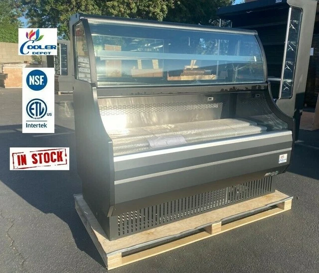 NEW 62" Commercial Open Air Combo Merchandiser Refrigerator Cooler Display NSF