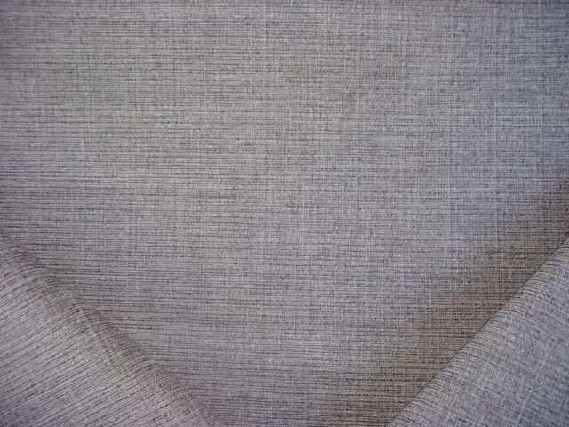 7-3/4Y Romo Black Rb9028 Loen Anthracite Linen Chenille Strie Upholstery Fabric