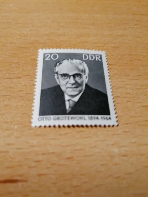 Briefmarken DDR 1965 MiNr 1153 1.Todestag Otto Grotewohl postfrisch