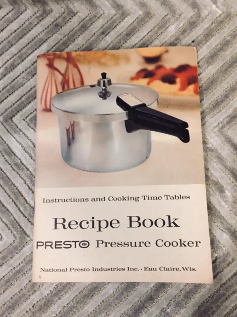 Presto Tater Twister 02930 Replacement Instruction Manuals Recipe Book ONLY