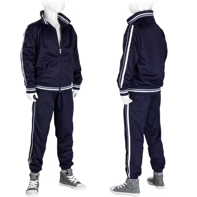 Kinder Jogginganzug Trainingsanzug Sportanzug Jungen Mädchen Jacke + Hose #Y96